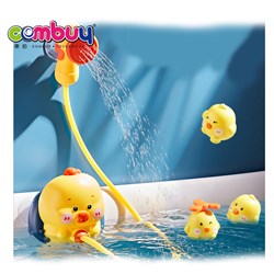 CB978034 CB978037 - Electric cute duck water outlet spray rotating ball baby shower bath set